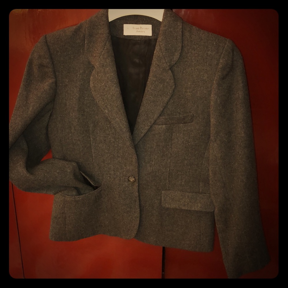 Evan-Picone petites Vintage wool blazer